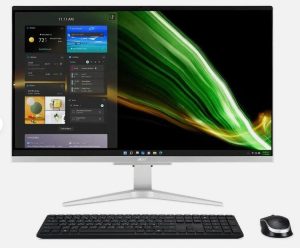 Acer Espire C27 all in one PC  i5 11gen 16gb memory 1tb SSD Nvidia mx330 2 GB 27" full hd